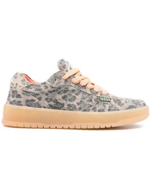Evenuel Equal Leopard-Print Trainers - Natural