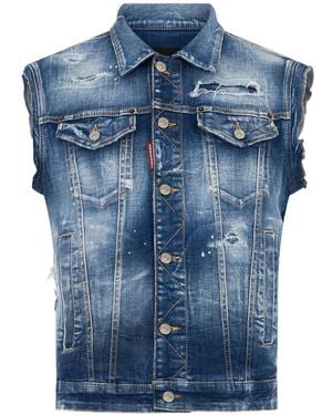 DSquared² Vests - Blue