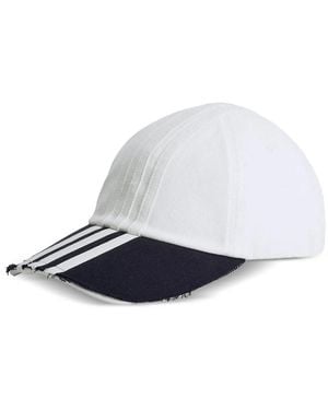 Y-3 3-Stripes Baseball Cap - White