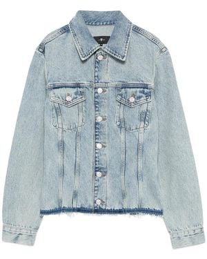 7 For All Mankind Outerwears - Blue