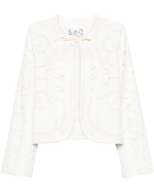 Sea Lace Jacket - White