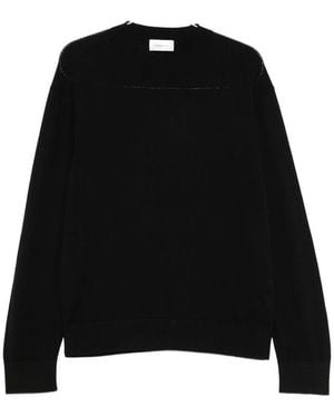 Diana Studio Crew-Neck Long-Sleeve Jumper - Black
