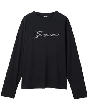 Jacquemus The Long-Sleeve T-Shirt - Black