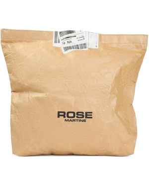 Martine Rose Airmail Tote Bag - Natural