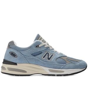New Balance 991V2 "Celestial" Trainers - Blue