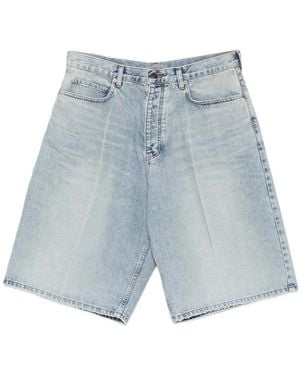 Balenciaga Denim Shorts - Blue