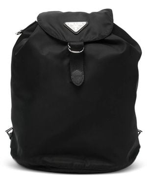 Prada Small Re-Nylon Backpack - Black