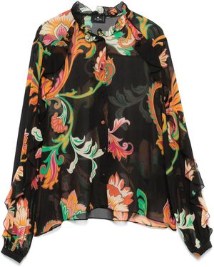 Etro Silk Blouse - Green