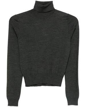 GOES BOTANICAL Roll-Neck Jumper - Black