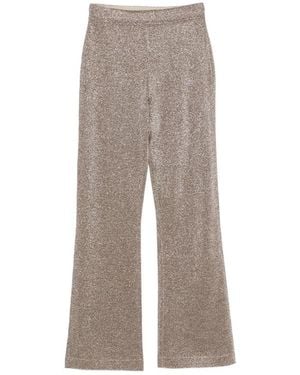 Missoni Metallic-Effect Trousers - Grey