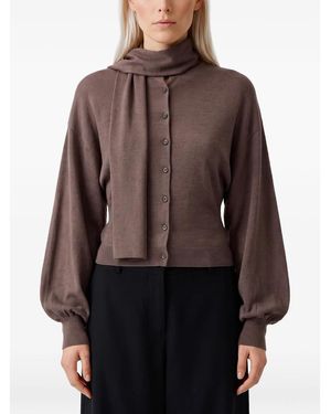 Jacquemus The Losange Cardigan - Brown