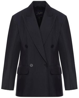 The Seafarer Double-Breasted Blazer - Blue