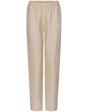 Loulou de Saison Scot Elasticated Pants - Natural