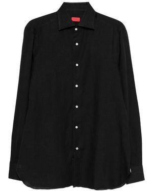 Isaia Buttoned Shirt - Black