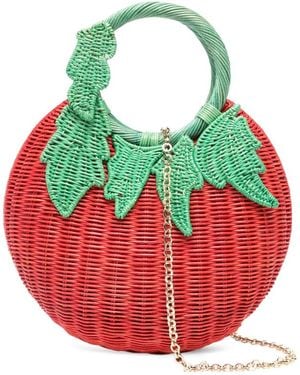 Serpui Mediterranean Tomato Tote Bag - Red