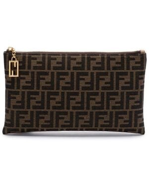 Fendi Monogram Purse - Black