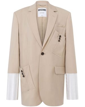 Moschino Jackets Neutral - Natural