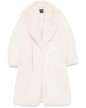 Dondup Chain-Detail Coat - White