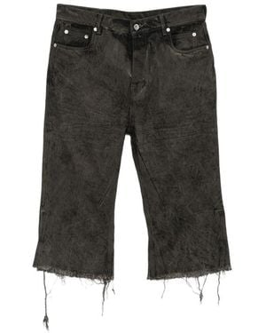 Rick Owens Tower Runway Bolan Cutoffs - Grey