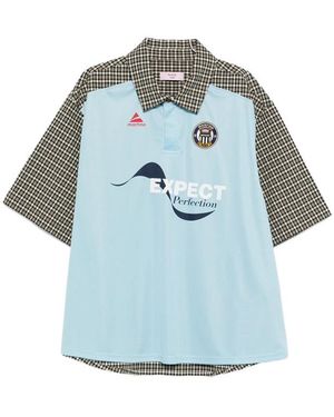 Martine Rose Polo Shirts - Blue