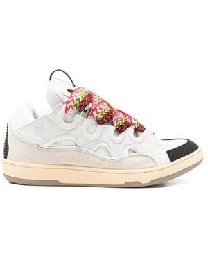 Lanvin Trainers White, Neutral - Pink