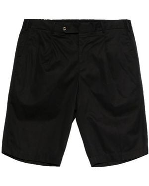 PT Torino Pleated Shorts - White