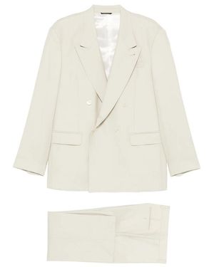 Reveres 1949 Double-Breasted Suit - White