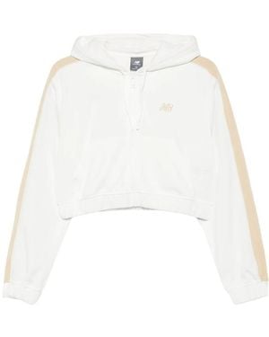 New Balance Hooded Sweatshirt - White