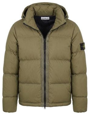 Stone Island 4100013 Matt Ripstop Cordura Advanced Fabrics Jacket - Green