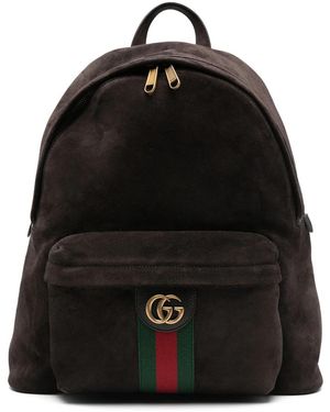 Gucci Ophidia Suede Backpack - Black