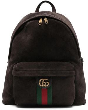 Gucci Medium Ophidia Backpack - Black