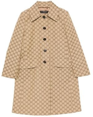 Gucci Neutrals Coats - Natural