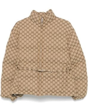 Gucci Neutrals Jackets - Natural