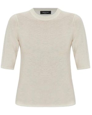 Fabiana Filippi Sequin-Embellished Short-Sleeve T-Shirt - White