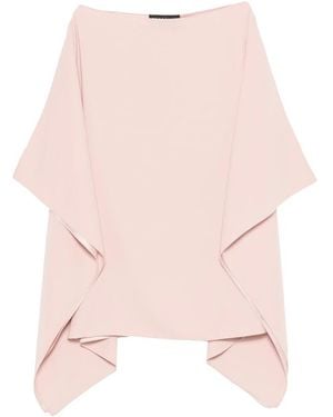 Gianluca Capannolo Eve Cape Top - Pink