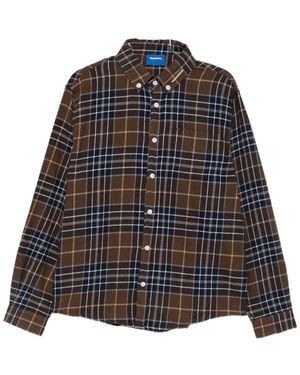 DAGGER Check Flannel Shirt - Black