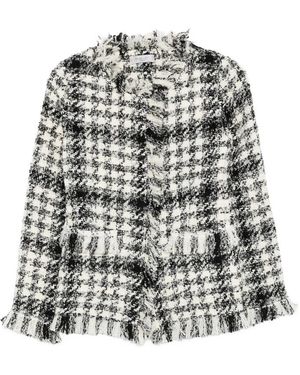 Charlott Check Jacket - Grey