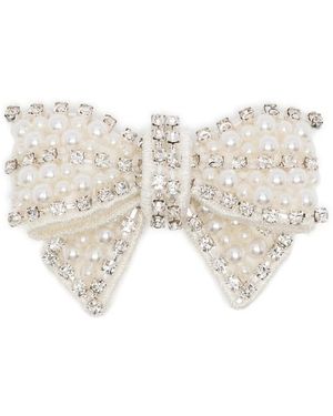 Self-Portrait Earrings - White