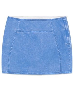 Facon Jacmin Jewl Mini Skirt - Blue