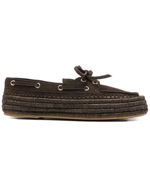 Paloma Barceló Loafers Penelope Suede - Brown