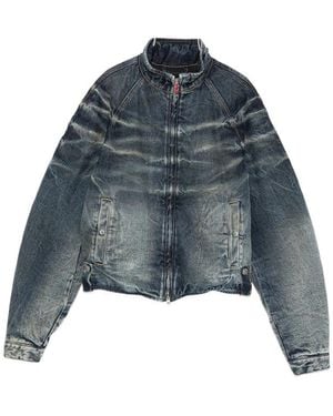 DIESEL Jackets - Blue