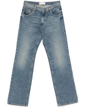 Blumarine Frayed-Hem Jeans - Blue