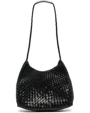 Dragon Diffusion Santa Rosa Leather Shoulder Bag - Black