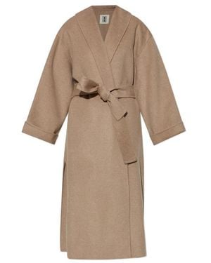 By Malene Birger Trullem Belted Coat - Natural