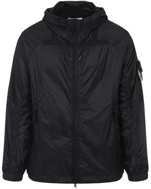 Stone Island Hooded Jacket - Black