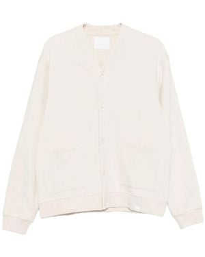 Woc Seattle Button-Up Patch-Pocket Cardigan - White
