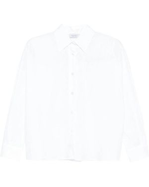 Mazzarelli Button-Down Cotton Shirt - White