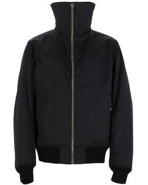 Rick Owens Zip-Up Jacket - Black