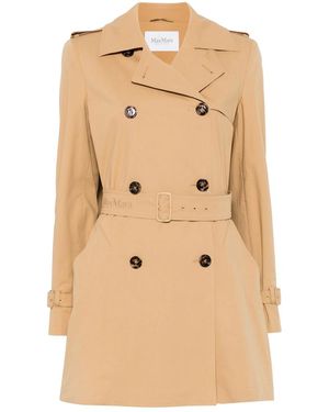 Max Mara Landa Trench Coat - Natural