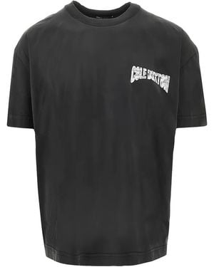 Cole Buxton Logo-Print T-Shirt - Black